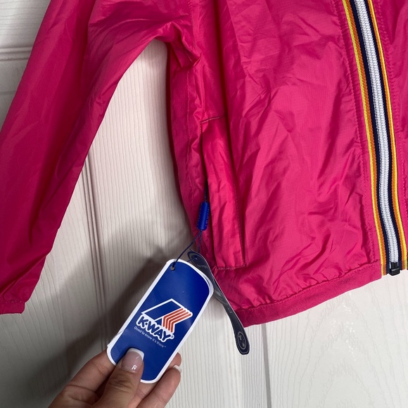 NWT K-Way Le Vrai 3.0 Claude Classic Fuchsia - Picture 2 of 4